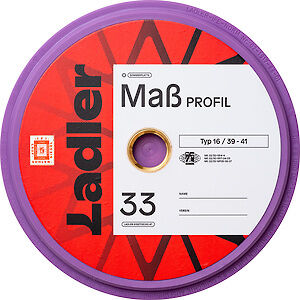 lila Profilplatte Massplatte Modell 33